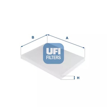 UFI SADA FILTRŮ FIAT GRANDE PUNTO 0.9 TWINAIR
