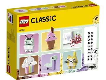 LEGO 11028 Classic Творческая игра в пастельных тонах.
