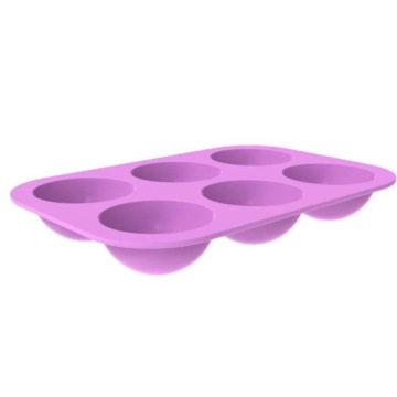 СИЛИКОНОВАЯ ФОРМА ДЛЯ ВЫПЕЧКИ ПОЛУСФАР 5 см ШАР 541