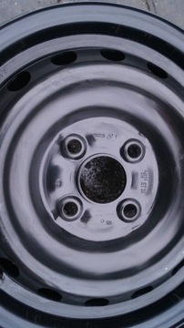 4× DISK OCELOVÝ TOYOTA OE YARIS I II 5.0" X 14" 4X100 ET 39