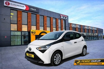 Toyota Aygo II Hatchback 3d Facelifting 1.0 VVT-i 72KM 2021 Toyota Aygo 1.0 72KM,Krajowy,Niski przebieg,Vat-23