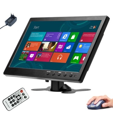 MONITOR 10,1'' HDMI 1080P HD AV VGA LCD BNC 12V