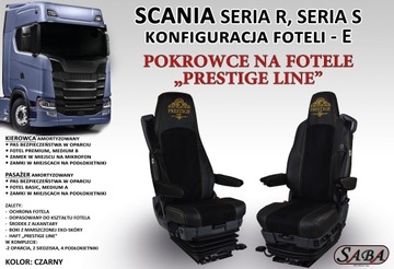 Чехлы на сиденья PRESTIGE LINE SCANIA R, S SERIES