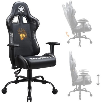 Fotel gamingowy obrotowy regulowany Subsonic Call of Duty logo haft