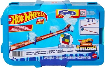 Hot Wheels Track Builder Zestaw Lodowy Tor z autem HKX40