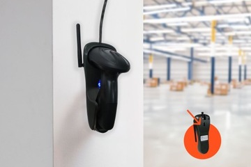 Сканер штрих-кода EAN с док-станцией USB Wireless 1D