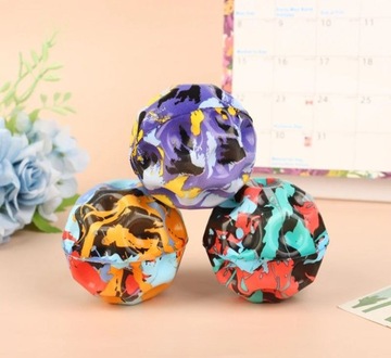 3x Piłka gumowa GRAVITY BALL SUPERODBIJAJACA 7CM