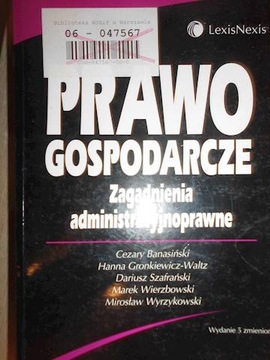 Prawo gospodarcze. Wierzbicki Gronkiewicz-Waltz