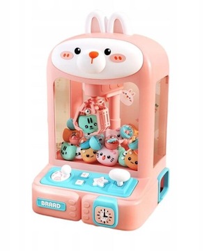 Automat do gier z 10 mini pluszakami,