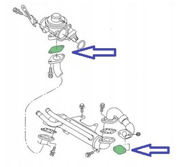 Заглушки EGR 1.9 2.5 TDi AUDi SEAT SKODA VW