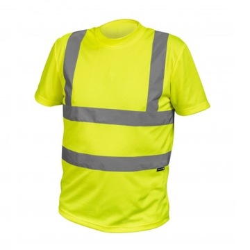 T-shirt ODBLASKOWY Koszulka Robocza OSTRZEGAWCZA