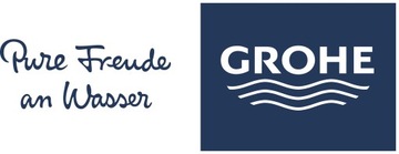Хромированная кнопка смыва для настенного унитаза GROHE