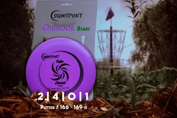 Диск Tactic Sunsport Discgolf START Chinook Putter