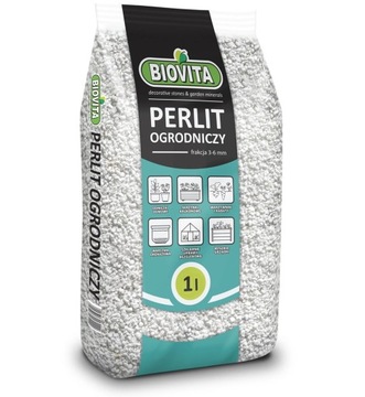 PERLIT NATURALNY DODATEK do PODŁOŻA SPULCHNIA 1L