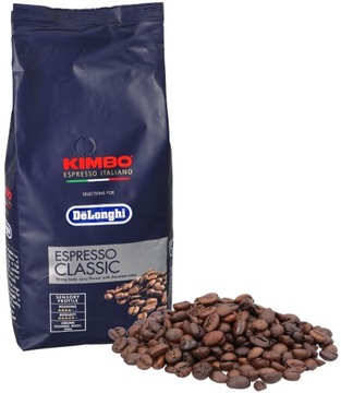 Кофе Kimbo Delonghi Espresso Classic в зернах 1кг.