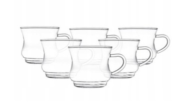 Szklanki żaroodporne filiżanki Iza 220ml 6szt