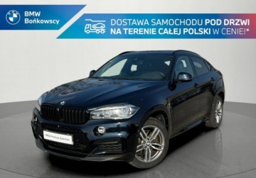 BMW X6 F16 Crossover xDrive 40d 313KM 2018 BMW X6 40d xDrive M Sport Dealer BMW Bonkowscy Gorzow Wlkp. 3.0 Diesel