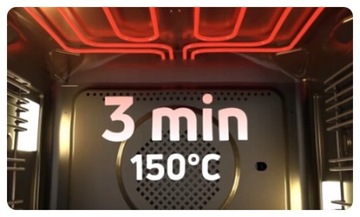 AMICA ED375171B F-TYPE 77л LED духовка 60см