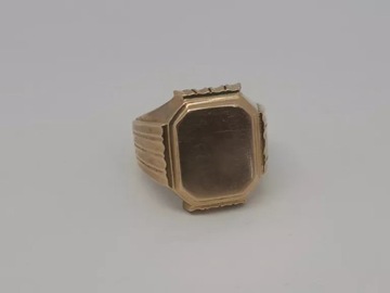 ZŁOTY SYGNET PRÓBY 583 14,07 GRAM R22