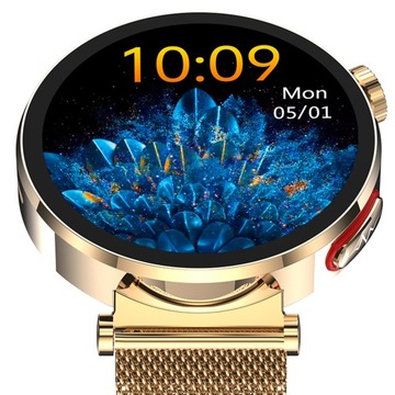 SMARTWATCH DAMSKI ZEGAREK POMIAR CUKRU EKG ROZMOWY SMART WATCH MENU PL