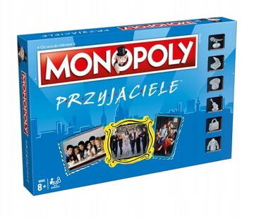 Monopoly FRIENDS PRZYJACIELE POLSKIE WYDANIE NOWE