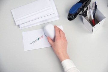 Mini Printer Stamp Colop E-Mark White