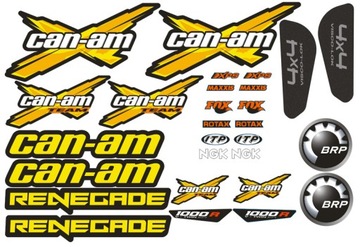 Наклейка Can-Am Renegade Decals, 4 цвета