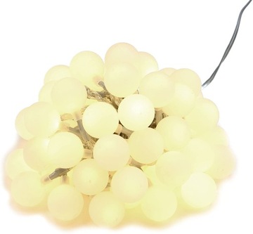 GIRLANDA LAMPKI ŻARÓWKI NA ZEWNĄTRZ 15M 50 LED