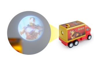 ДЕТСКИЕ АВТОМОБИЛЬНЫЕ ЧАСЫ «МСТИТЕЛИ» С ПРОЕКТОРОМ