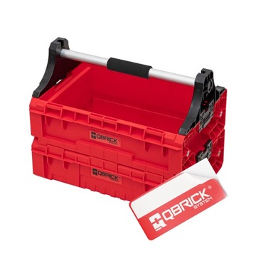 Skrzynka Qbrick System PRO Modular Tray Red Ultra HD