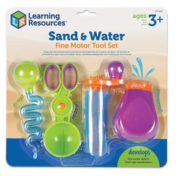 PIASEK I WODA. ZESTAW DO ĆWICZENIA MOTORYKI RĄCZEK