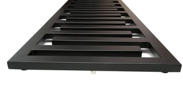 Декоративный радиатор декоративный черный 35х55 Меандр