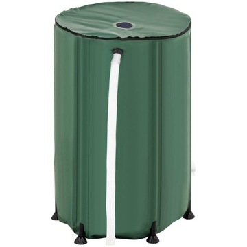 Бак-бочка, складной садовый контейнер для дождевой воды, 380 л.