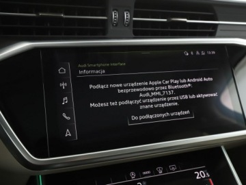 Audi A6 C8 Avant 2.0 40 TDI 204KM 2021 Audi A6 Avant FV23% 4x4 mHEV S-tronic jasne skóry, zdjęcie 25