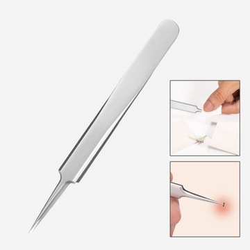 Пинцет для вросших волос. Заостренный портативный прибор для удаления волос.