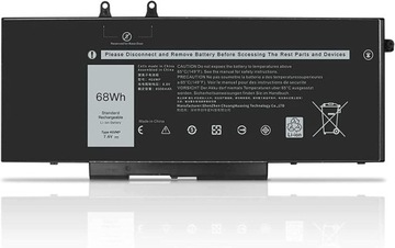 BATERIA DO LAPTOPA 68 WH 4GVMP DO DELL LATITUDE 5400 5500 5410 ZAMIENNIK