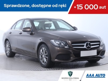 Mercedes Klasa C W205 Limuzyna 180 156KM 2016 Mercedes C C 180, Salon Polska, Serwis ASO