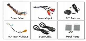 РАДИО 2DIN ANDROID USB BT GPS WIFI SPOTIFY BMW
