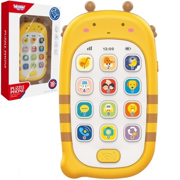 WOOPIE BABY Telefonik Interaktywny smartfon z Dźwiękami