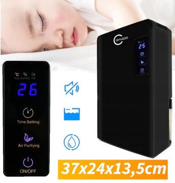 БОЛЬШОЙ осушитель воздуха, поглотитель влаги, очиститель, 2200 мл, мощность 90 Вт