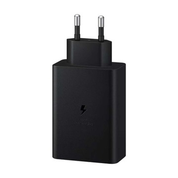 SZYBKA ŁADOWARKA SIECIOWA 65W TRIO 1x USB-A +2x USB-C ZAMIENNIK DLA SAMSUNG