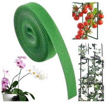 САДОВАЯ ЛЕНТА-ВЕЛКРО ДЛЯ КРЕПЛЕНИЯ РАСТЕНИЙ И ЦВЕТОВ 5М 4 ШТ.