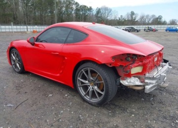 Porsche 2019 Porsche 718 Cayman 2019r., 718 CAYMAN, 2.0L, od ubezpieczalni 2.0 Benzyna, zdjęcie 4