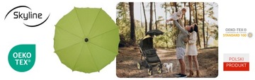 Большой коляска Untbella Universal Umbrella для UV -фильтра коляски 50