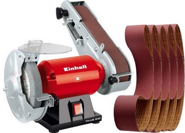 EINHELL TH-US 240 SZLIFIERKA STOŁOWA TAŚMOWA +PASY