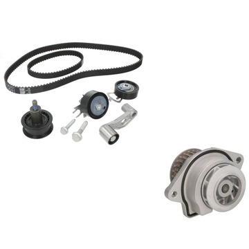 ZESTAW PASKA ROZRZĄDU POMPA WODY A2 FABIA OCTAVIA GOLF IV V IBIZA 1.4 16V