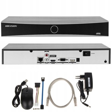 Rejestrator IP 8-kanałowy Hikvision DS-7608NXI-K1 do 12 MPX