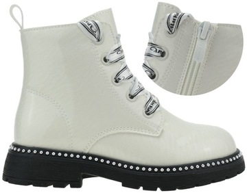 DZIEWCZĘCE TRZEWIKI PÓŁBUTY DZIECIĘCE BOTKI BUTY PRZEJŚCIOWE SUWAK R. 26