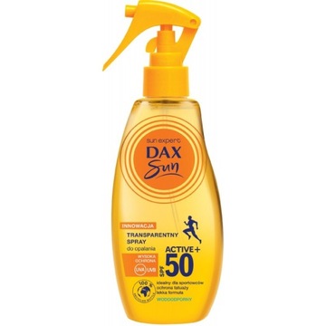 DAX SUN Прозрачный солнцезащитный спрей SPF 50 200 мл