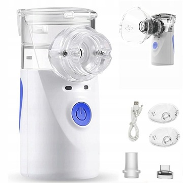 ELEKTRYCZNY INHALATOR PRZENOŚNY DLA DZIECI Z MASKĄ
